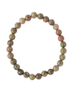 6mm Unakite Bead Bracelet (1pc) NETT