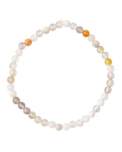 4mm Botswana Agate Bead Bracelet (1pc)