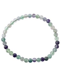 4mm Fluorite Bead Bracelet (1pc) NETT