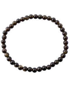 4mm Golden Obsidian Bead Bracelet (1pc) NETT