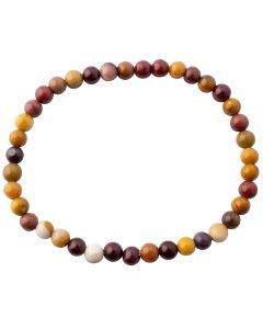 4mm Mookaite Bead Bracelet (1pc) NETT