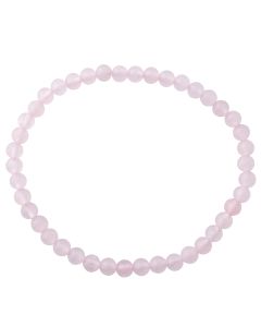 4mm Rose Quartz Bead Bracelet (1pc) NETT