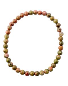 4mm Unakite Bead Bracelet (1pc) NETT