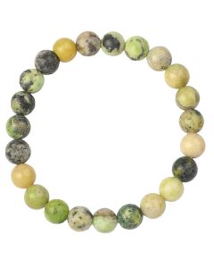 8mm Green Opal Bead Bracelet (1pc)