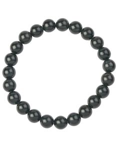 8mm Shungite Bead Bracelet  (1pc)