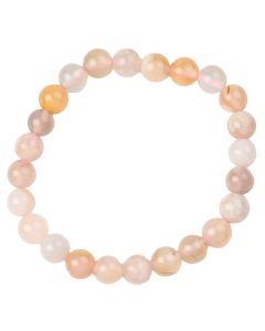 8mm Cherry Agate Bead Bracelet (1pc)