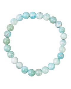 6mm Larimar Bead Bracelet (1pc)