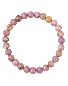 6mm Phosphosiderite Bead Bracelet (1pc)