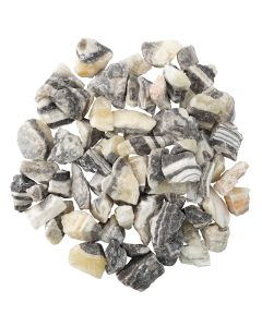 Zebra Calcite, Mexico 0.5-1.5" (1KG, approx. 66pcs) NETT