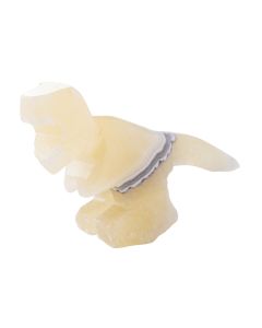 Zebra Onyx Tyrannosaurus Rex 8x2.5x4.5cm (1pc) NETT