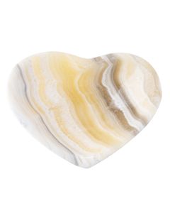 Zebra Onyx Heart Bowl 10x8x2.5cm (1pc) NETT