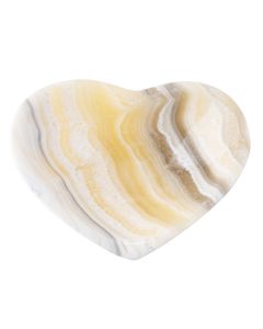 Zebra Onyx Heart Bowl 10x8x2.5cm (1pc) NETT