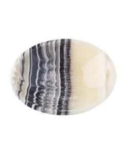 Zebra Onyx Soap Tray 14x11x4cm (1pc) NETT