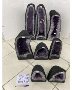 Amethyst Cathedral Crate No.25, 156.6kg (8pcs) NFD (PRE-ORDER)