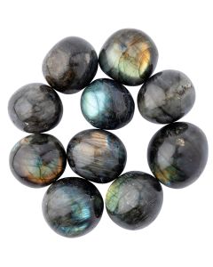 Labradorite 30-40mm Tumblestone (10pcs) NFD