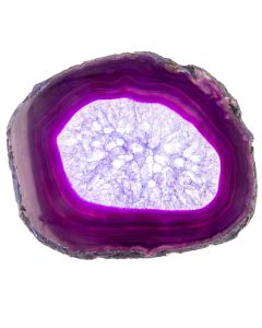 A6 Agate Slice Purple (5&quot; to 5.5&quot;) (1 Piece) NETT