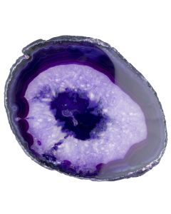 A9 Agate Slice Purple (7" to 8") NETT