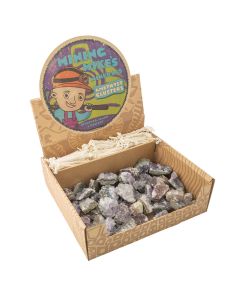 Mining Mike's Amethyst Cluster Retail Box (50 Piece) NETT