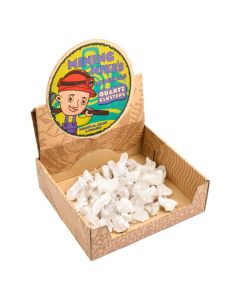 Mining Mike's Quartz Cluster Retail Box (25 Piece) NETT