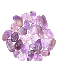 Amethyst Brazil 1st Grade Small Tumblestone 15-20mm, Brazil (100g) NETT