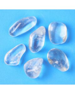 Rock Crystal (Clear Quartz) A Grade Large Tumblestone 30-40mm, Brazil (100g) NETT