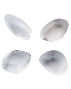 Rock Crystal A Grade Large Tumblestone 30-40mm, Brazil (100g) NETT