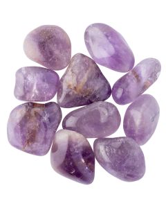 Amethyst 2nd Grade Extra Large Tumblestone 40-50mm, Brazil (500g) NETT