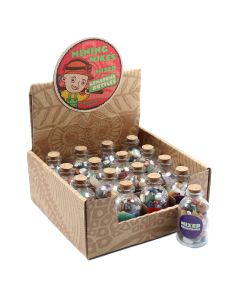 Mining Mike's Mixed Gemstone Bottles Retail Box (16 Piece) NETT