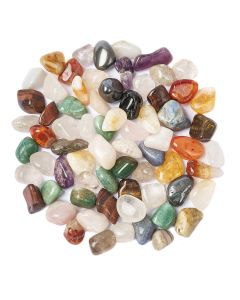 Brazilian Mix, Natural, Large Tumblestone 30-40mm (1kg) NETT