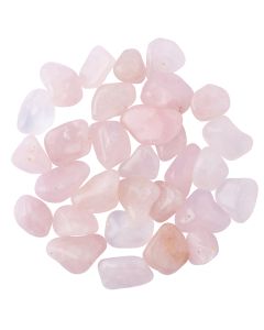 Rose Quartz A Grade Small Tumblestone 10-20mm, Brazil (100g) NETT