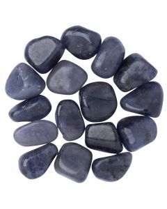 Iolite Small Tumblestone 10-20mm, India (100g) NETT