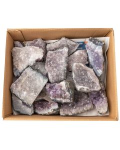 Amethyst Druze 4-12" 2nd Quality, Brazil (KG) NETT