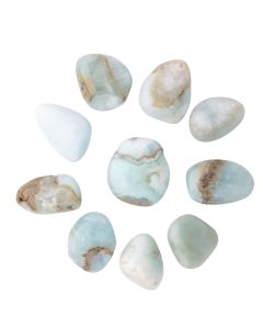 Hemimorphite Medium Tumblestone 20-30mm, China (100g) NETT
