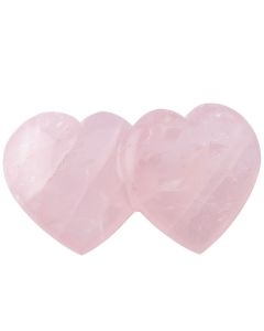 Rose Quartz Friendship Heart, Madagascar (1 Piece) NETT