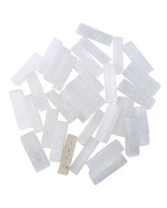 Selenite Sticks 5-6cm Thin approx 30pcs/kg (1kg) NETT