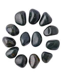 Bloodstone Large Tumblestone 30-40mm, India (250g) NETT