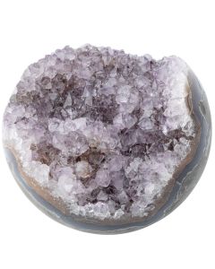 Amethyst Geode Sphere C Grade 70-80mm, Uruguay (1pc) NETT