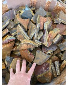 Tiger Eye Gold 5-10cm (South Africa) (1kg) NFD