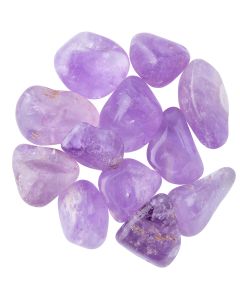 Amethyst 1st Grade Medium Tumblestone 20-30mm, Brazil (100g) NETT