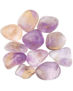 Amethyst Ametrine Medium Tumblestone 20-30mm, Brazil (100g) NETT