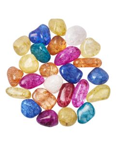 Crackle Quartz Medium Tumblestones, 20-30mm (250g)