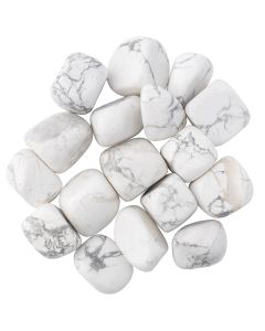 Howlite Medium Tumblestone 20-30mm (250g) NETT