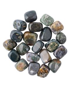 Jasper Ocean Madagascar 20-30mm Medium Tumblestone (250g) NETT