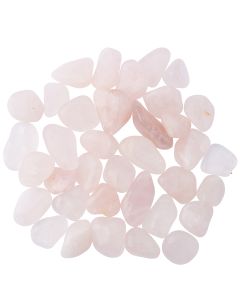Rose Quartz Medium Tumblestone 20-30mm, Brazil (250g) NETT