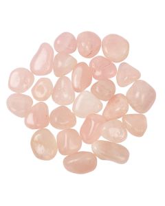 Rose Quartz 2nd Quality 20-30mm Medium Tumblestone Brazil (250g) NETT