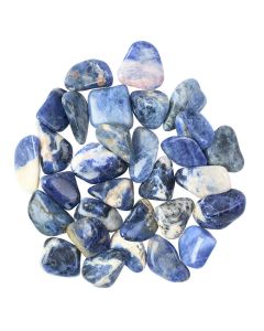 Sodalite 20-30mm Medium Tumblestone Brazil (250g) NETT