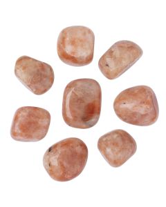Sunstone Medium Tumblestone 20-30mm, India (100g) NETT