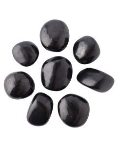 Shungite Medium Tumblestone 20-30mm (100g) NETT