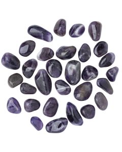 Amethyst Dark Small Tumblestone 10-20mm, South Africa (100g) NETT