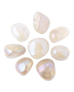 Smoky Aura Quartz Medium Tumblestone 20-30mm, China (100g) 